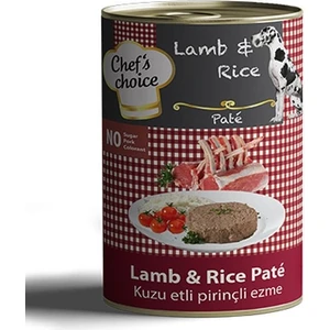 Chefs Choice Chefschoice Kuzulu Pirinçli Ezme Köpek Konseve Mamasi 400 Gram