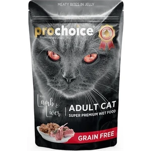 Pro Choice Prochoice Tahılsız Kuzu ve Ciğerli Yetişkin Kedi Konservesi 85 gr