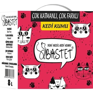 Topaklanan Premium Doğal Kedi Kumu 8 Litre
