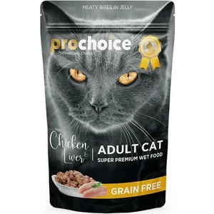 Pro Choice Prochoice Tahılsız Tavuk ve Ciğerli Yetişkin Kedi Konservesi 85 gr