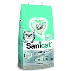 Clumping White Oksijen Kontrol Süper Topaklanan Kedi Kumu