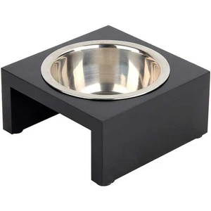 Ahşap Standlı Ayaklı Kedi ve Köpek Mama Kabı 750 Ml