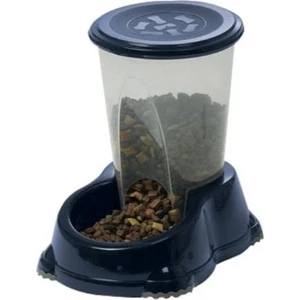 Smart Kedi ve Köpek Saklamalı Mama Kabı Lacivert 1.5 Lt