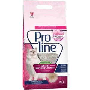 Pro Line Bebek Pudra Kokulu Topaklanan Kedi Kumu 20 Lt