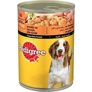 Tavuklu ve Havuçlu Yetişkin Konserve Köpek Maması 400 Gr