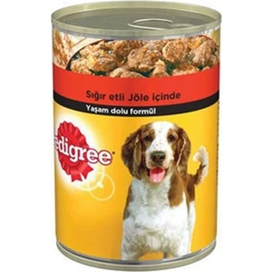 Biftekli Konserve Köpek Maması 400 Gr