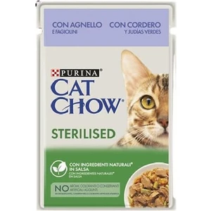 Cat Chow Sterilised Kuzu Etli Kısırlaştırılmış Konserve Kedi Maması 85 gr