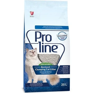 Pro Line Natürel-Parfümsüz Topaklanan Kedi Kumu 20 Lt