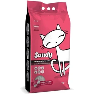 Sodyum Ultra Topaklaşan Bebek Pudralı Doğal Kedi Kumu 10 Kg