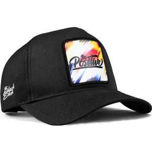 V1 Baseball Positive - 1 Kod Logolu Unisex Siyah Şapka (Cap)