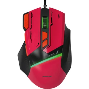 PGM30 Kablolu Rgb LED Aydınlatmalı 7200 Dpı Gaming Oyuncu Mouse Kırmızı