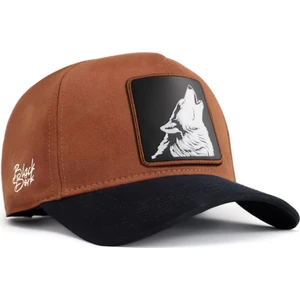 V1 Baseball Kurt - 3sc Kod Logolu Unisex Camel-Lacivert Siperli Şapka (Cap)