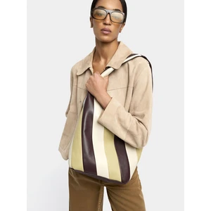 Çizgili Omuz Çantası