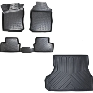 Opel Vectra B 1995-2002 Yılları Arası Uyumlu 3D Havuzlu Paspas + Bagaj Havuzu Set
