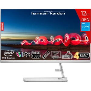 Ideacentre Aıo3 27IAP7 Intel Core I5-12450H 16 GB 512 GB SSD Intel UHD Graphics 27 Fhd IPS Freedos F0GJ0127TR Klavye+Mouse Beyaz All In One Bilgisayar