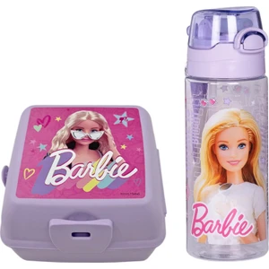 Barbıe 500 ml Matara-Suluk ve Beslenme Kutusu