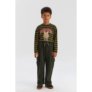 Bg Store Erkek Çocuk Haki Eşofman Altı