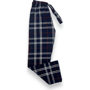 Ekose Desenli Beli Lastikli Unisex Pijama Altı