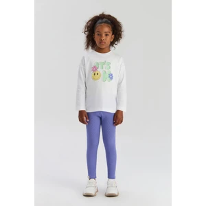 Bg Store Kız Çocuk Beyaz Tshirt