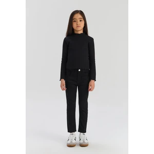 Bg Store Kız Çocuk Siyah Tshirt