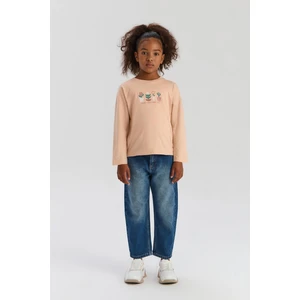 Bg Store Kız Çocuk Gül Kurusu Tshirt