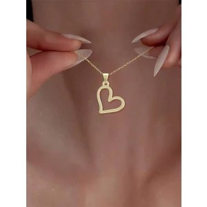 14 Ayar Altın Kalp Kolye Ucu 0.3 Gr, KC17701 Kodlu