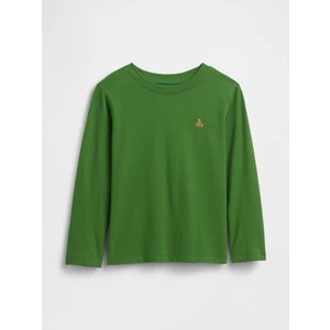 Erkek Bebek Yeşil Brannan Bear Bisiklet Yaka T-Shirt