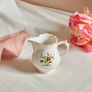 Vintage Rose Sütlük 11 cm Krem