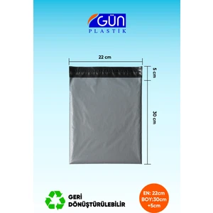 Cepsiz Kargo Poşeti 22 x 30 + 5 cm (1000 Adet)