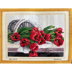 Ozn Aksesuar Goblen Etamin İşleme Seti 40x50 cm 416