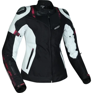 W51A Rose Kadın 4 Mevsim Motosiklet Montu Beyaz