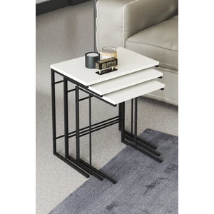 Zigon Sehpa Solo Beyaz