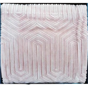 Prestige Kalın Embos Tek Kişilik Battaniye (160X220)-CAMEO Rose