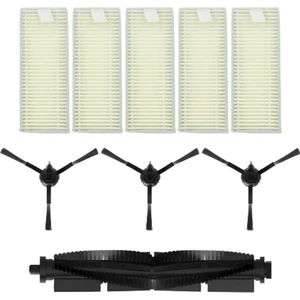 Beko Uyumlu Rs 8131 Robot Süpürge Ana Fırçası, Hepa Filtre 5 Adet, Yan Fırça 3 Adet