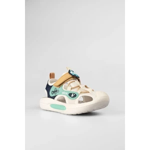 26-31 Numara Vicco Rocket Işıklı Sandalet - Bej