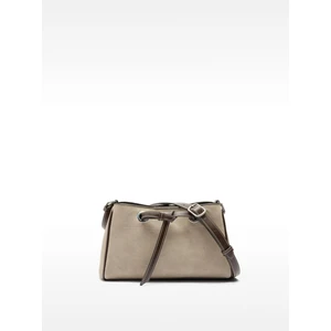 Deri Efektli Çapraz Askılı Çanta