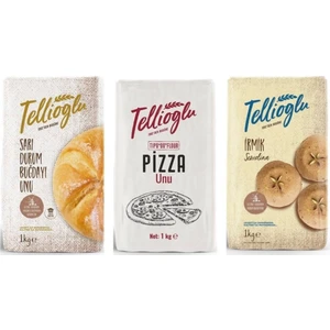 Sarı Durum Buğday Unu/ Pizza Unu/ İrmik Semolina 3X1 Kg