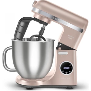 Mastermaid Chef Ultra D2000W Dijital Ekranlı Hamur Yoğurma Makinesi Pearly Pink 7l
