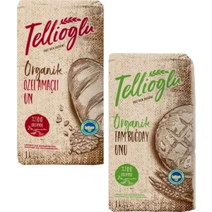 Organik Özel Amaçlı Un/ Organik Tam Buğday Unu 2’li Set