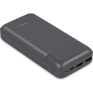 PSM128 Micro USB Type-C Girişli 20.000 Mah Taşınabilir Şarj Cihazı Powerbank Gri