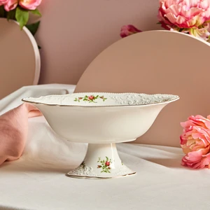Vintage Rose Ayaklı Gondol 35 cm Krem