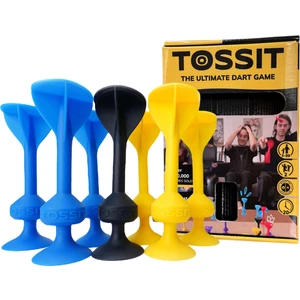 Tossit Silikon Dart - Başlangıç Seti - Mavi/Sarı