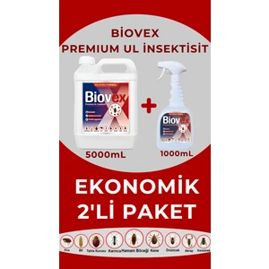 Premium Ul Haşere Ilacı Hamam Böceği, Tahta Kurusu, Karınca Kene Karasinek 5l+1l