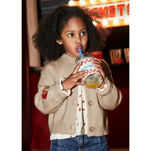 Kız Çocuk Triko Hırka Bej