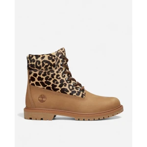 Premium 6 INCH LACE UP BOOT Kadın Medium Beige Nubuck Bot TB0A5M5NEN31