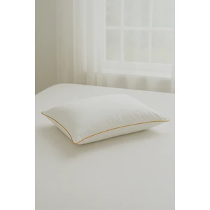 Gold Rengi Biyeli Nanojel Yastık 1100 Gram 50X70 cm 1 Adet, Lüks Otel Yastığı