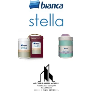 Stella Yeni Nesil Dönüşüm Boyası Beyaz - Dolap-Fayans-Cam-Plastik-Ahşap-Duvar +Liquid Diamond