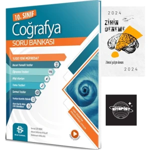 Bilgisarmal 10.sınıf Coğrafya Soru Bankası Yeni MÜFREDAT+ZİHİNDENEME-KS161