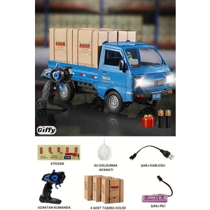 Uzaktan Kumandalı Rc Kamyonet ,yük Taşıma Aracı ,sesli ,ışıklı ,şarjlı ,(Pil Hediyeli),2.4 Ghz Araç