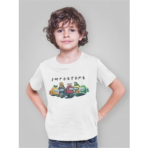Among Us Impostors Baskılı Unisex Oyun Çocuk Tişört (1-12 Yaş)